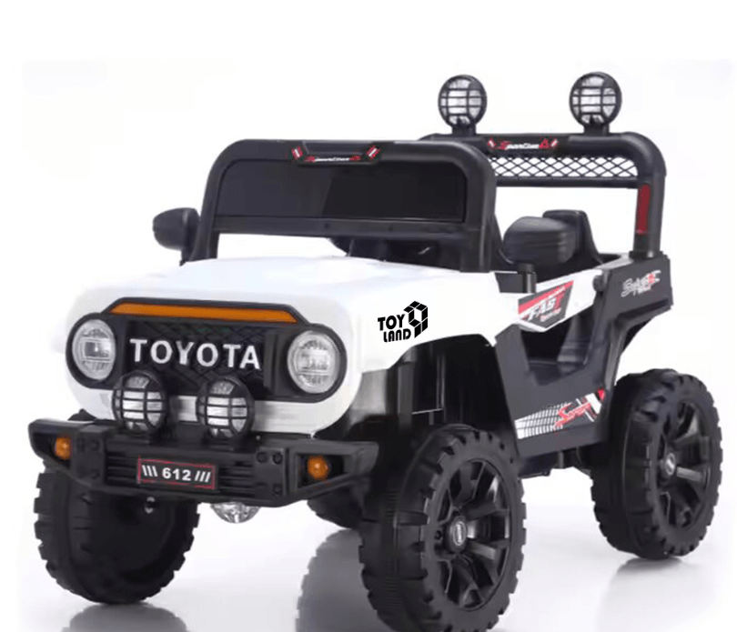 سيارة جيب تويوتا للأطفال | لعبة SUV آمنة وممتعة مع ريموت كنترول Toyota Jeep for Kids